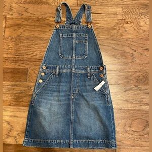 Denim skirt overall